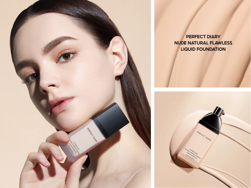 Perfect Diary Nude Natural Flawless Liquid Foundation