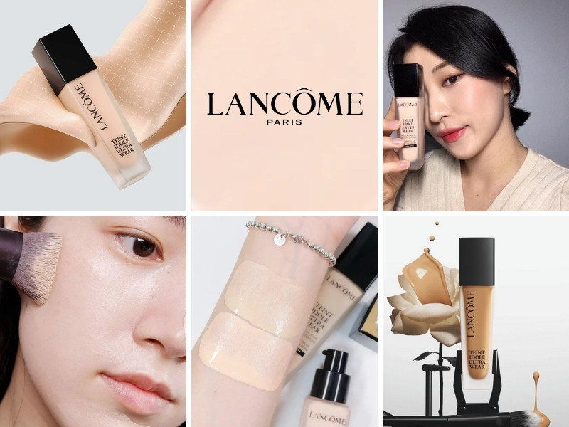 Kem nền tốt cho da khô Lancome Teint Idole