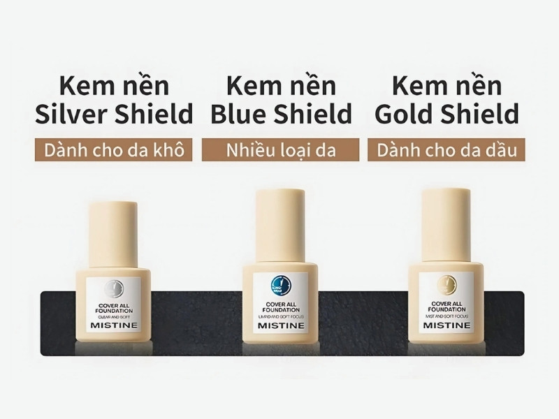 Các loại kem nền Mistine Cover All Foundation