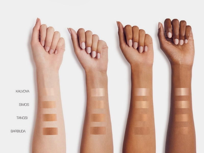 Bảng màu kem nền Nars Tinted Glow Booster