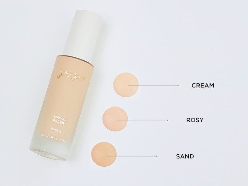 Bảng màu kem nền Gesgep Liquid Filter Cream