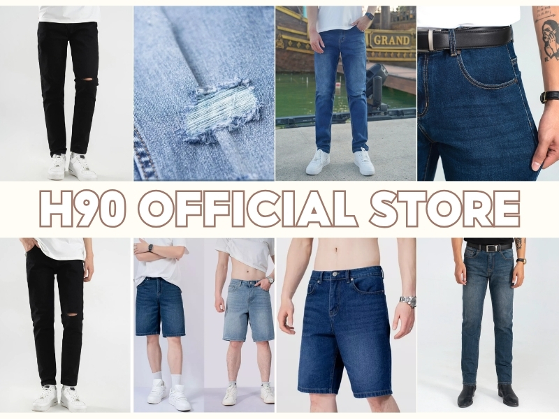 shop quần jean nam H90 Store