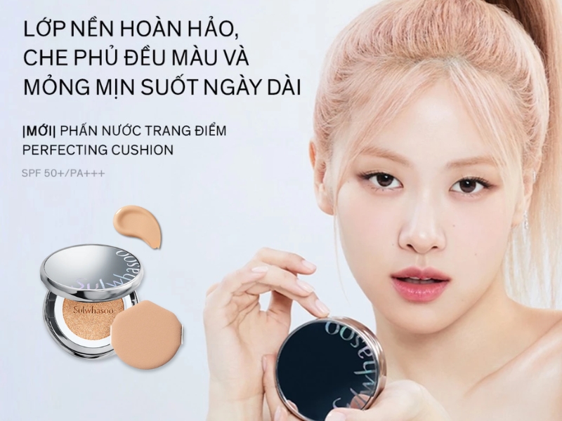 lớp nền của Sulwhasoo cushion