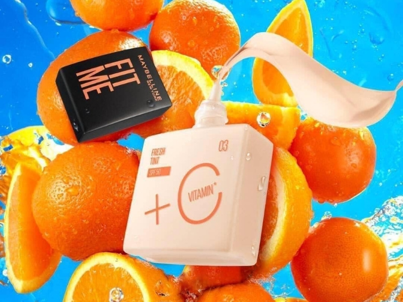 Kem nền chống nắng Maybelline Fit Me Tint C