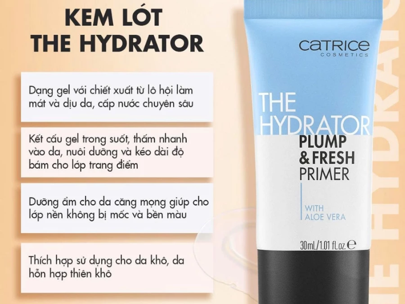 kem lót Catrice The Hydrator Plump 