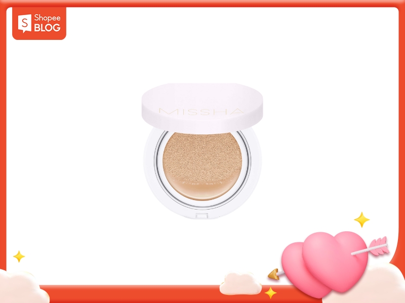 Missha Magic Cushion Cover Lasting cho da dầu lỗ chân lông lo