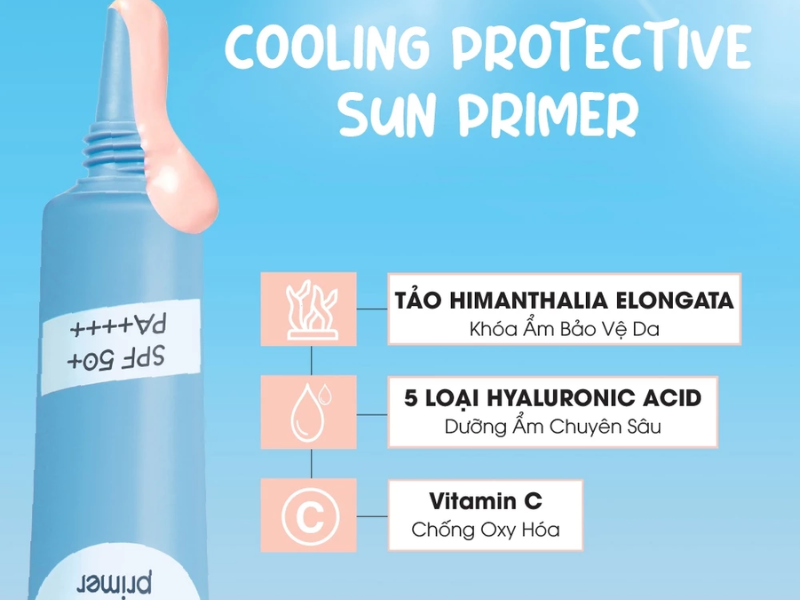 lem lót SILKYGIRL Cooling Protective Sun Primer 