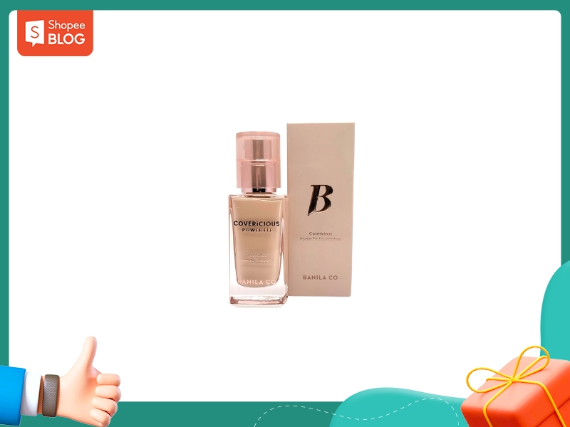 Kem nền mịn lì, độ che phủ cao, lâu trôi Banila Co Covericious Power Fit SPF45 PA++