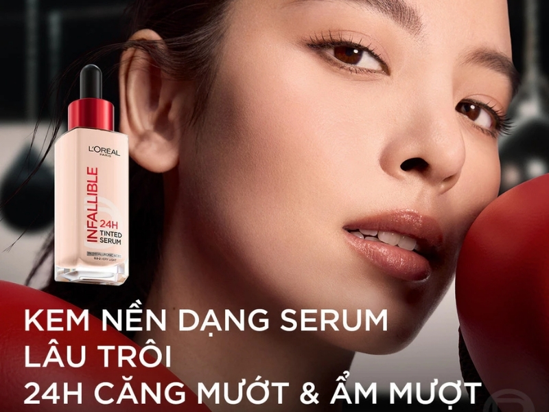 Kem nền L'Oreal Paris Infallible 24H Tinted Serum