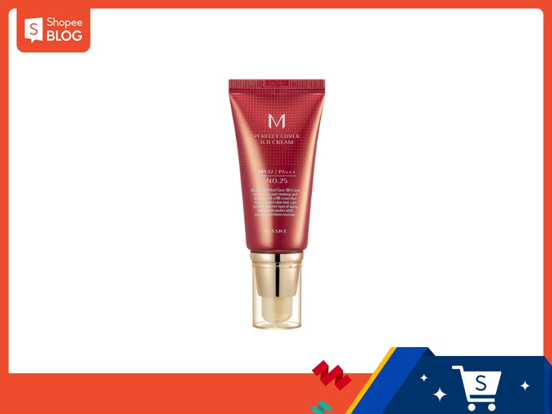 Kem Missha M Perfect Cover BB Cream EX đỏ