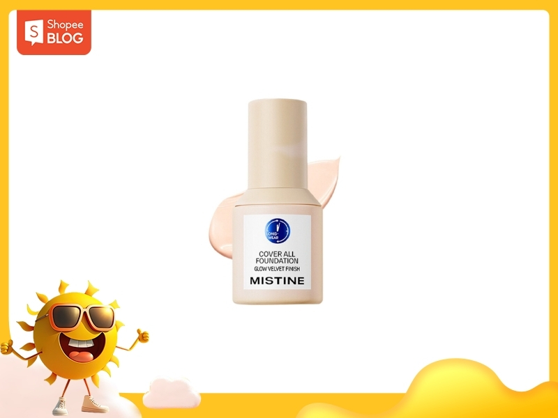 Kem nền Mistine Cover All Foundation