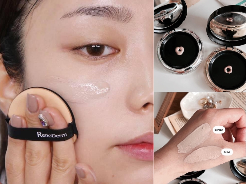 chất lượng của phấn nước Renoderm 