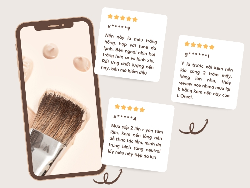 Đánh giá kem nền cho làn da dầu mụn lỗ chân lông to trên Shopee