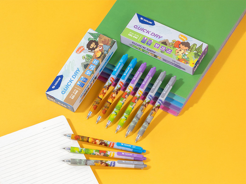 Bút Gel-040 của Thiên Long rất thích hợp cho học sinh lớp 9