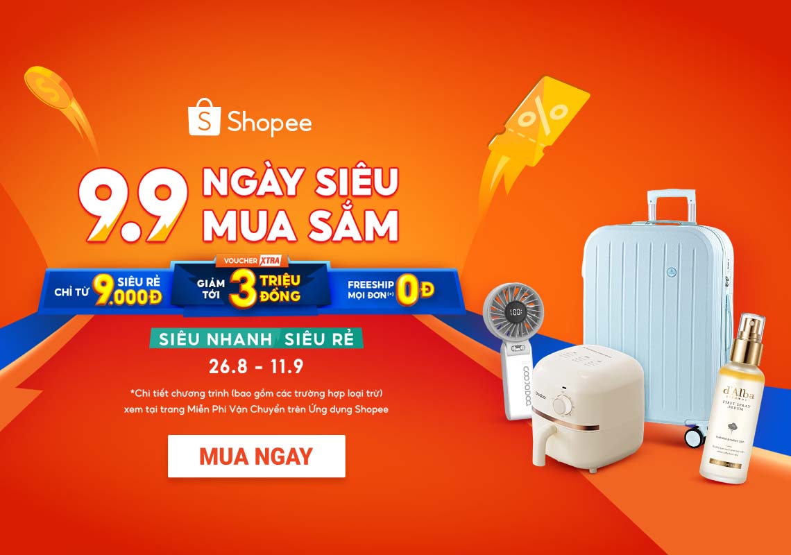 Săn sale Shopee 9.9