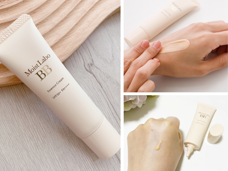 Kem nền của Nhật Meishoku Moist-Labo BB Essence Cream