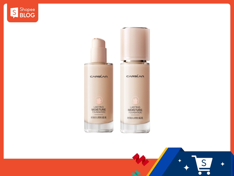 review kem nền Carslan Lasting Moisture Foundation