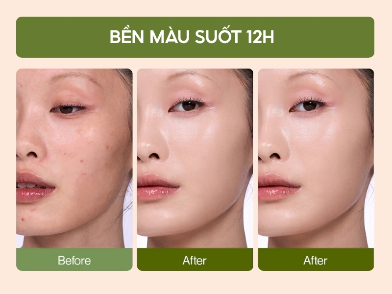 Kem nền Glamrr Q Daily SkinTint Serum Vegan Foundation