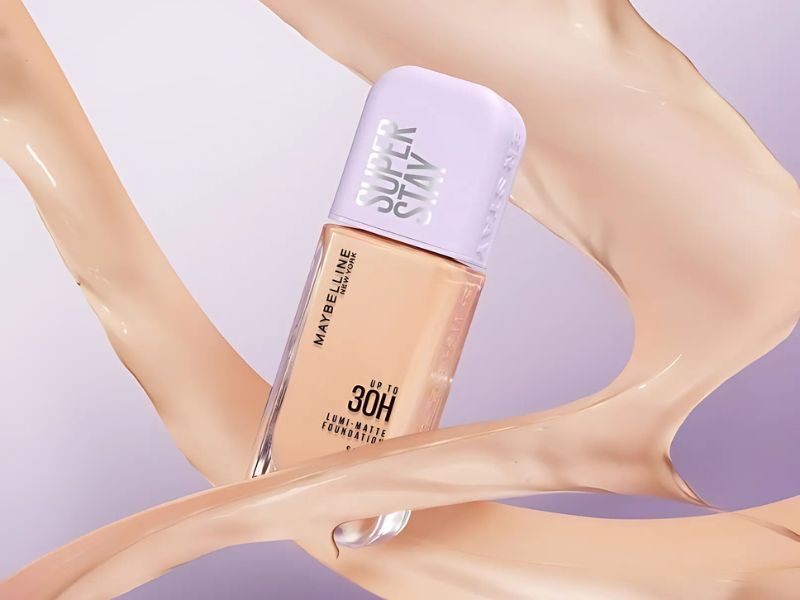 Kem nền Maybelline cho da ngăm tạo hiệu ứng da căng bóng