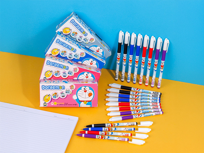 Bút gel Doraemon Gel-012 dễ thương, mực ra đều
