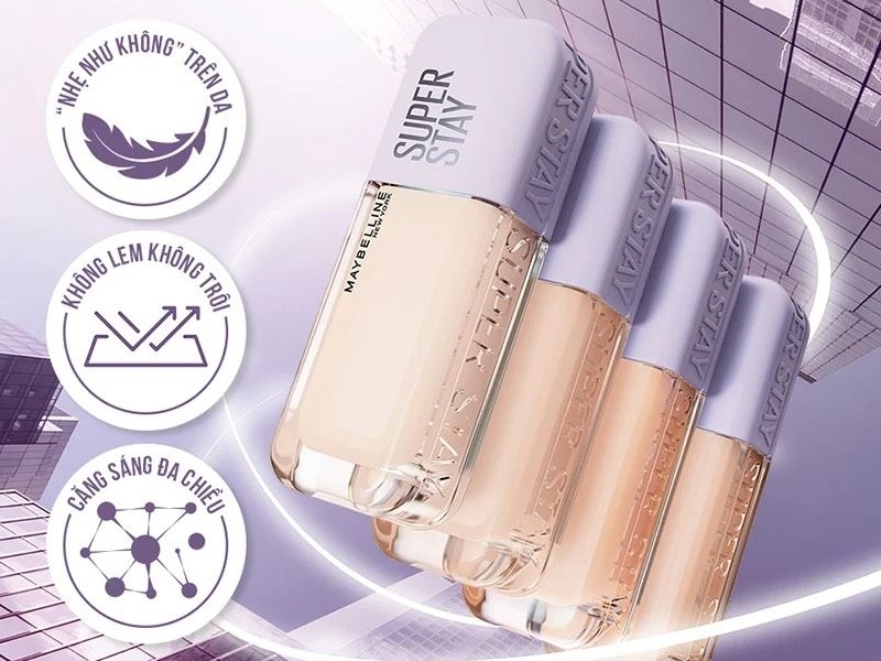 dặc điểm của Maybelline Superstay Lumi Matte