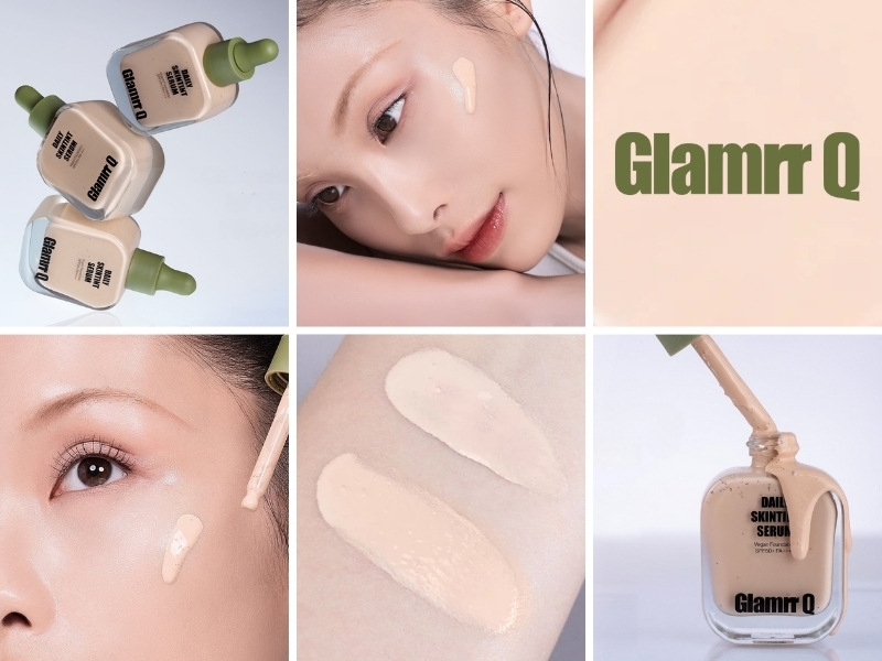 Kem nền kiêm kem chống nắng Glamrr Q Daily SkinTint