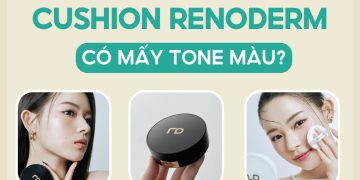 cushion renoderm có mấy tone