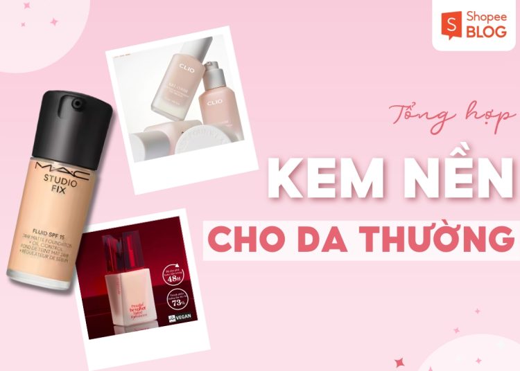 kem nền cho da thường