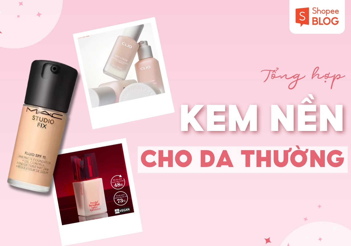 kem nền cho da thường