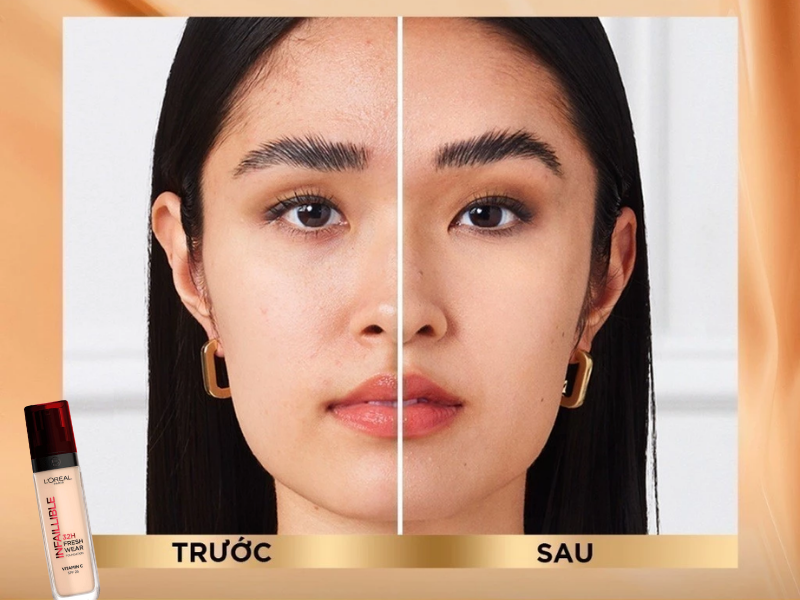 Độ bền màu của L’Oréal Paris Infaillible 