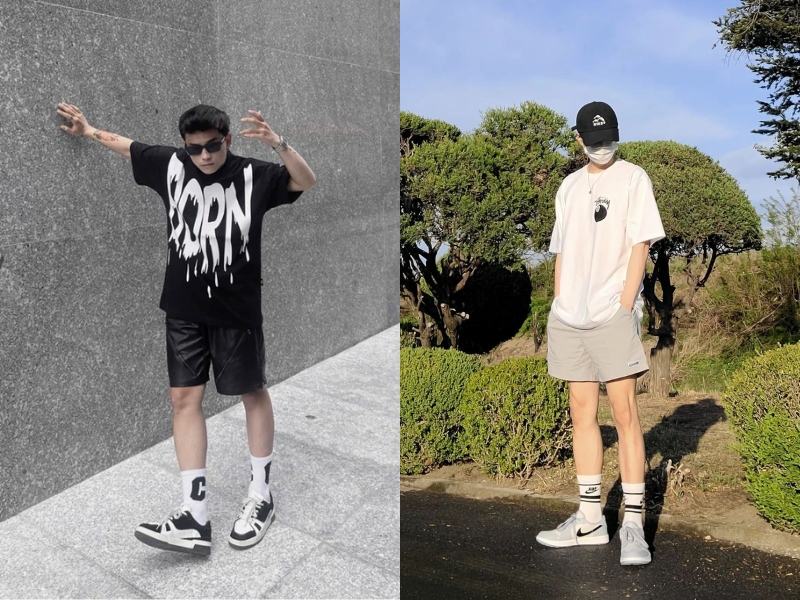 cách phối đồ với giày Jordan cổ thấp nam