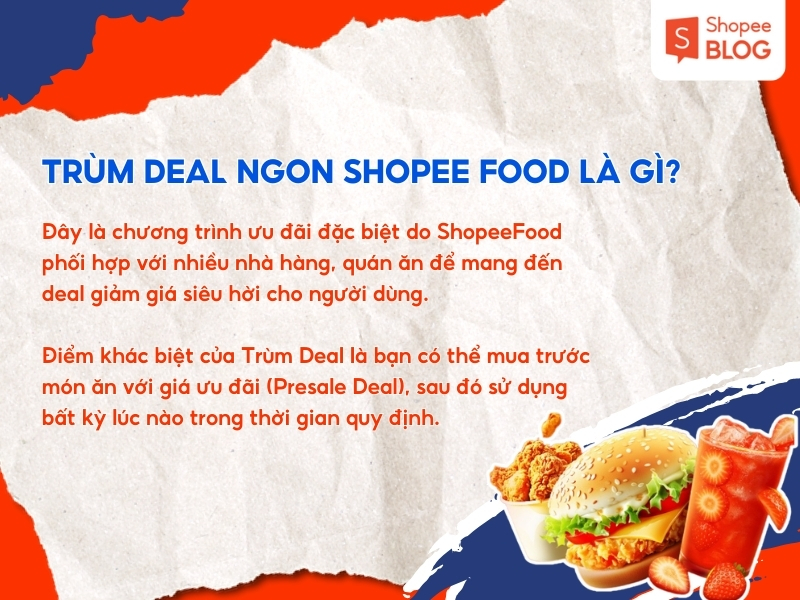 trùm deal ngon ShopeeFood 