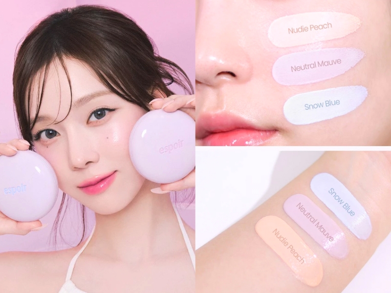 cushion chống nắng nâng tone Espoir Dewlike Jello