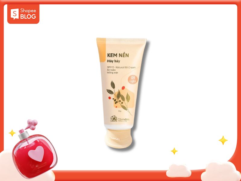 Kem nền Hây Hây Cỏ Mềm