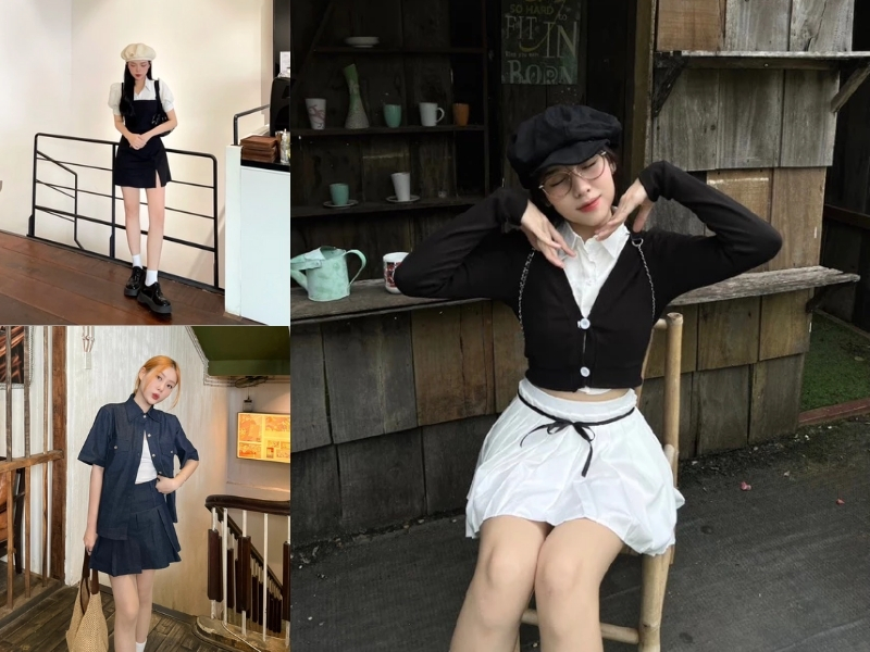 Mẫu váy trendy của _23.october trên Shopee order Taobao