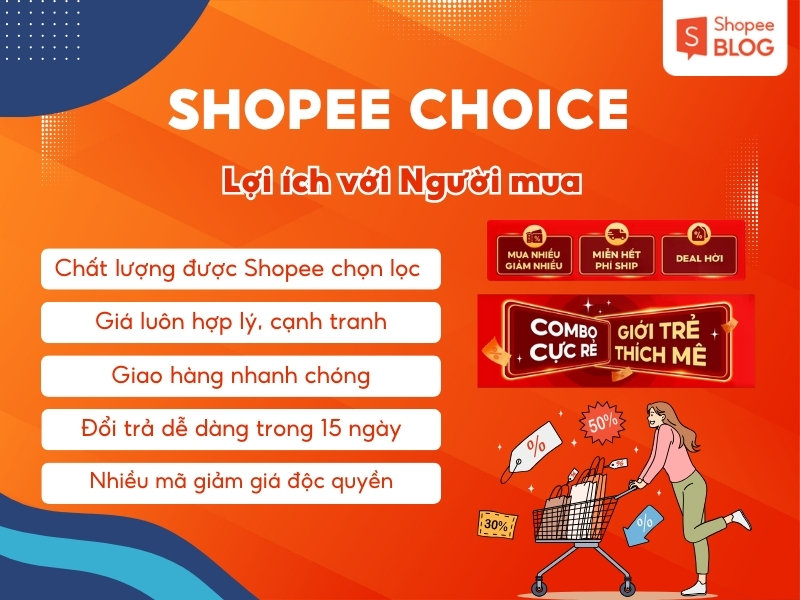 5 lợi ích nổi bật của chương trình Shopee Choice với người mua