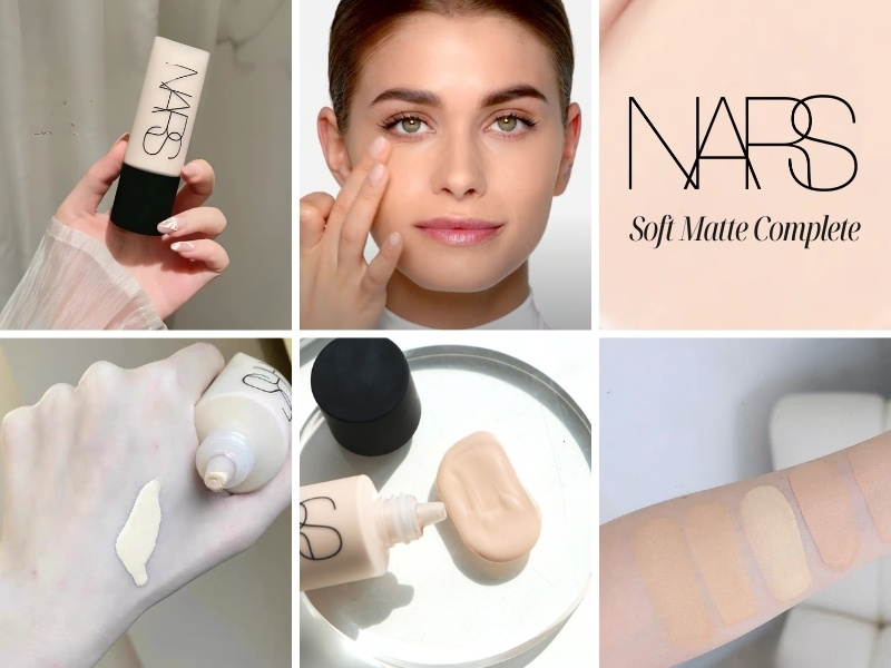 Kem nền kiềm dầu Nars Soft Matte Complete Foundation
