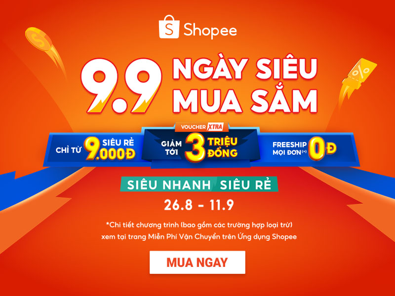9.9 Ngày Siêu Mua Sắm