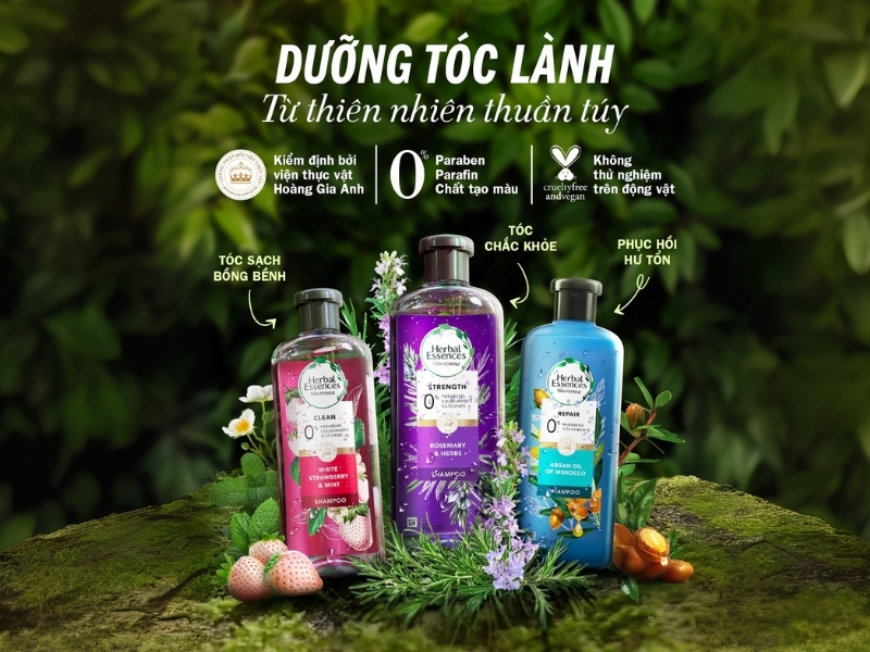 Dầu gội Herbal Essences 