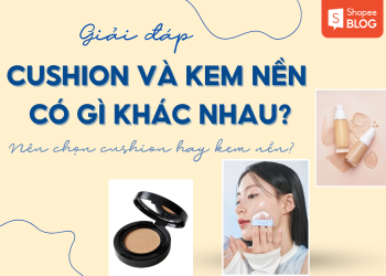 cushion và kem nền có gì khác nhau