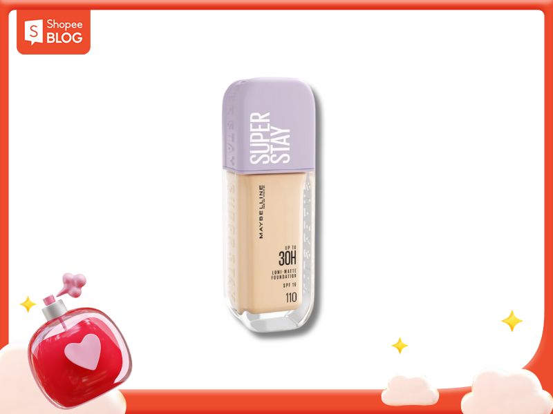 Kem nền Maybelline cho da ngăm SuperStay Up To 30H Lumi-Matte