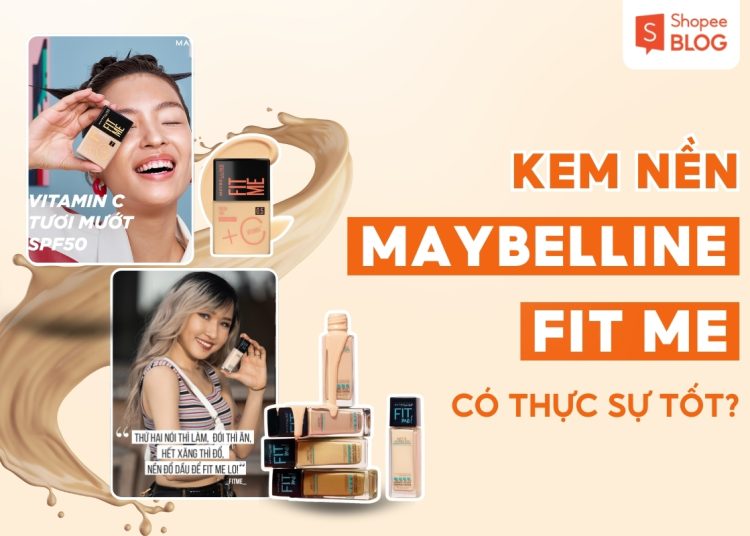 review kem nền maybelline fit me