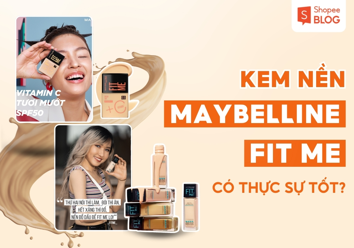 review kem nền maybelline fit me