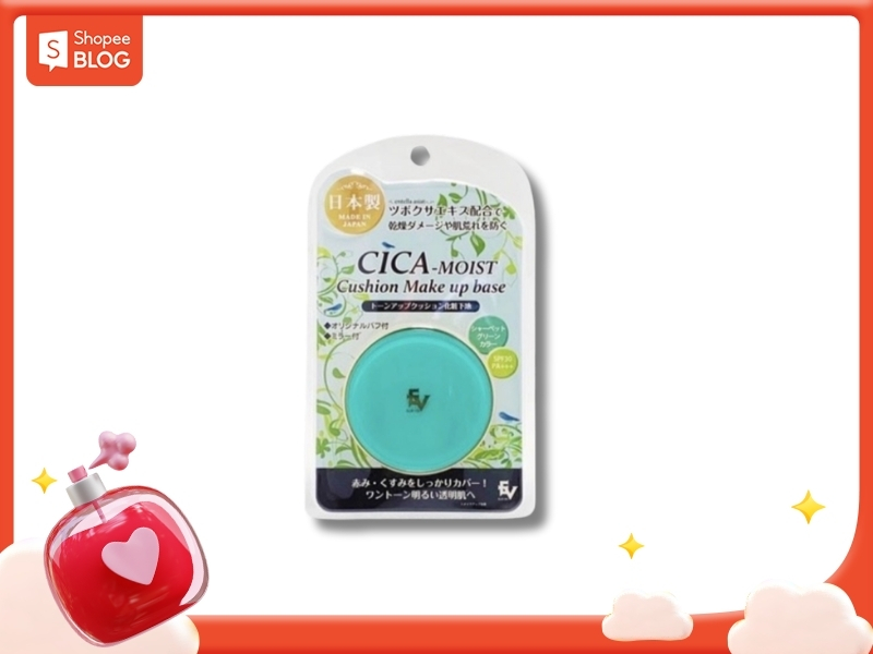 Phấn nước của Nhật Cica Moist Cushion Make Up Base SPF30 PA+++ 
