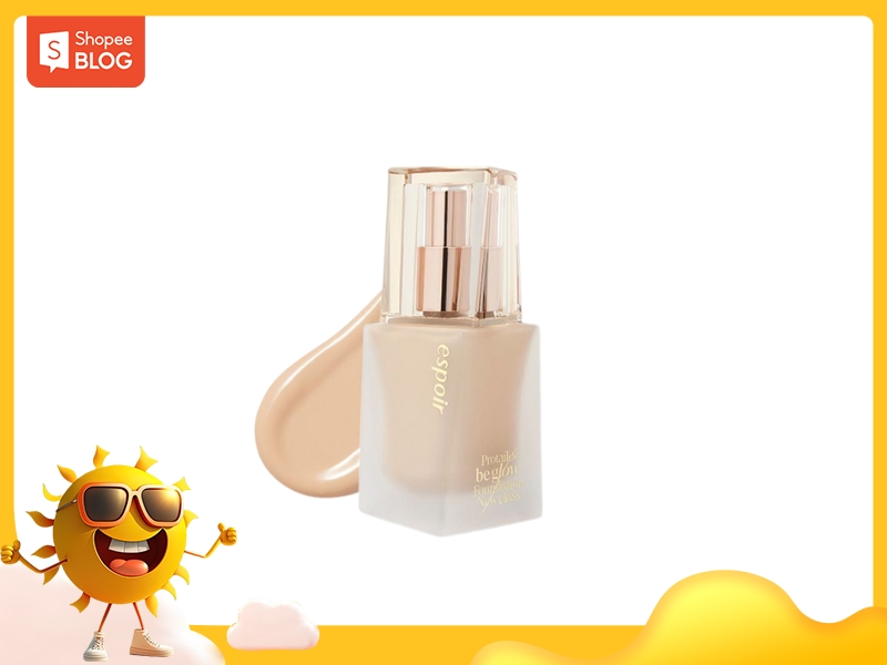 kem nền cho da nhạy cảm Espoir Be Glow