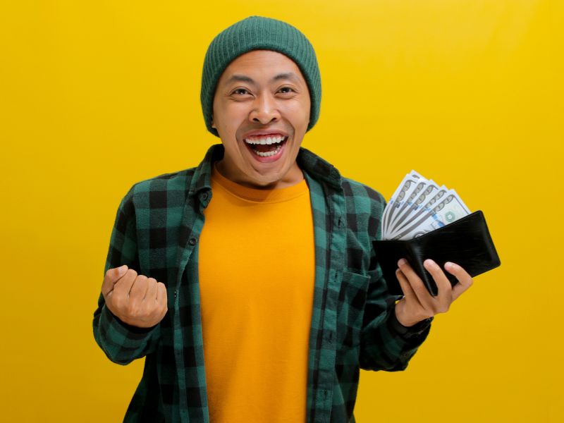 may mắn về tiền tài