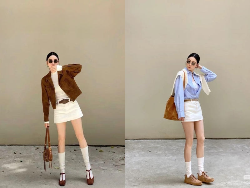 những cách phối đồ nữ đẹp