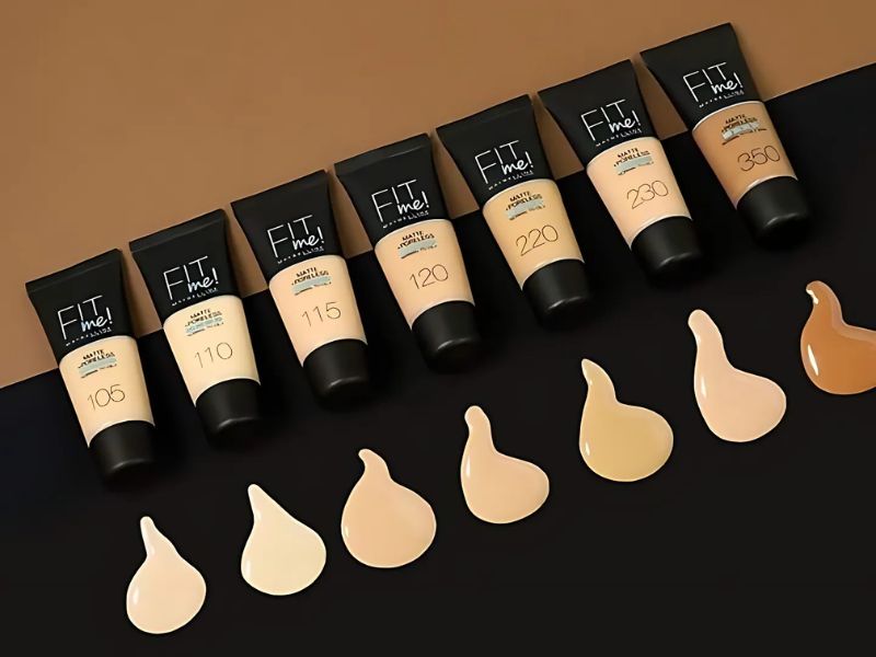 Kem nền kiềm dầu cho lớp nền mỏng nhẹ từ Maybelline