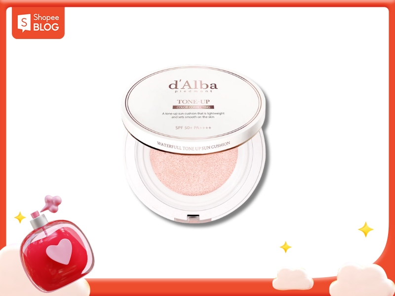 Phấn nước chống nắng d'Alba Tone Up Sun SPF 50+ PA++++