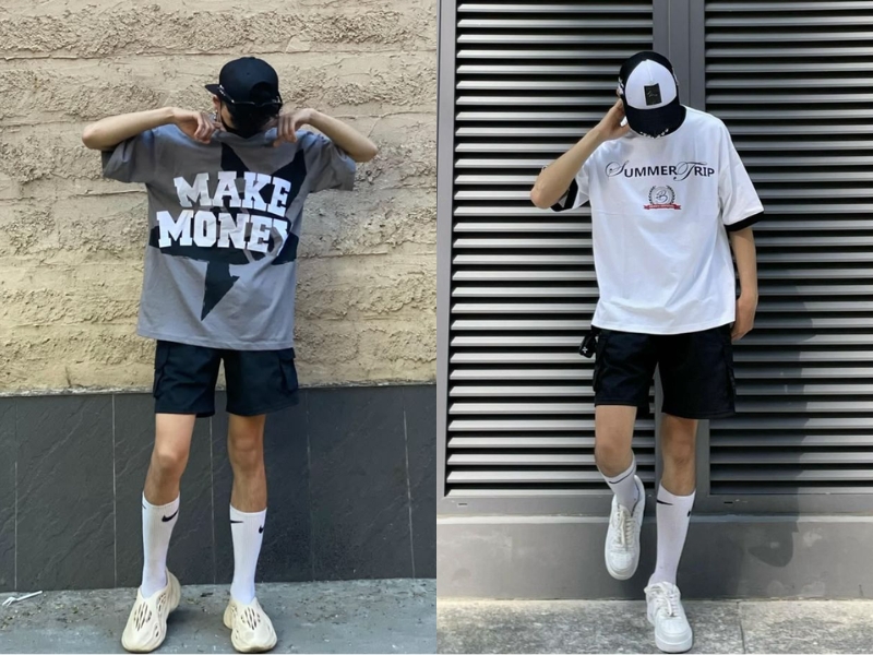 Phối đồ nam với quần short